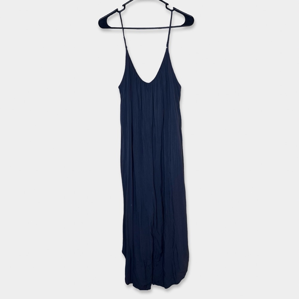 SILENCE + NOISE Anthropologie Jumpsuit Gray Small Wide Leg GUC